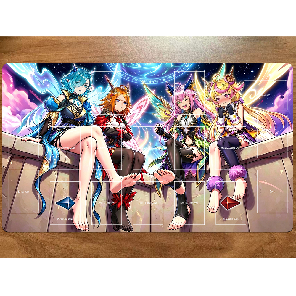 Door Mat Blank - Yu-Gi-Oh Playmat Elfnote Regina Game Card