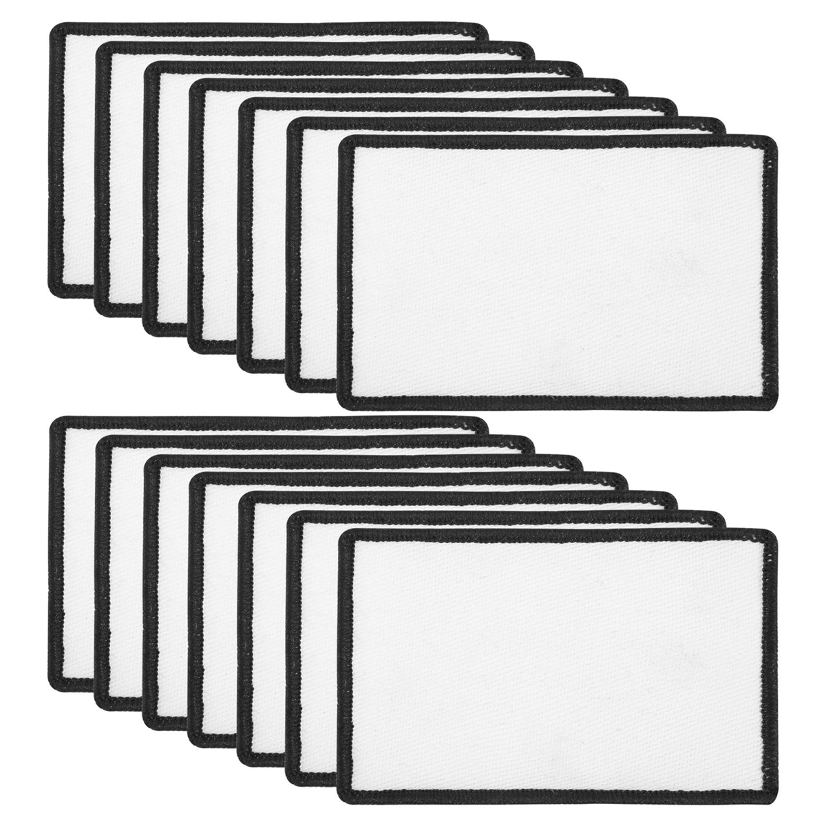 Hat Sublimation Blank - ABVA-14 Pcs Sublimation Patches Blank Fabric