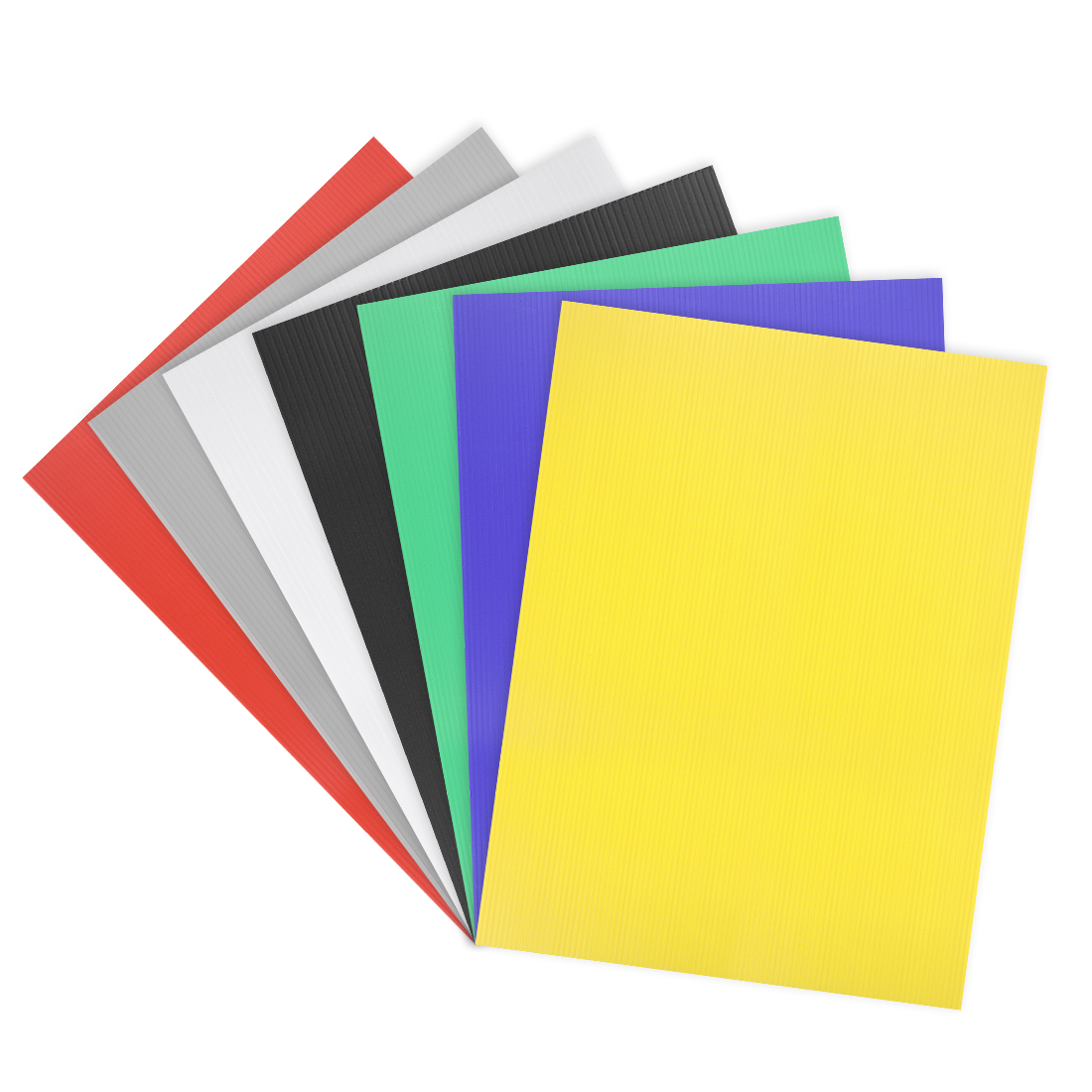 Yard Sign Blank - 5Pcs 30cmx40cm Corrugated Plastic Sheets 3mm