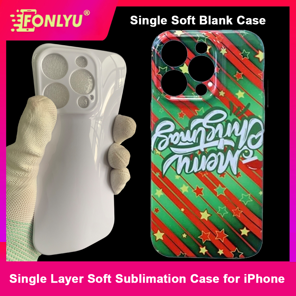 Phone Case Blank Print - FONLYU 3D Film Sublimation Blank Phone