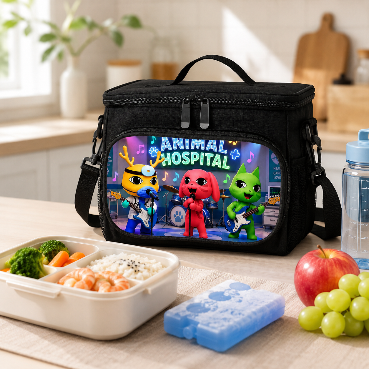 Tote Bag Sublimation - Insulated Lunch Bag Cooler Tote Animal
