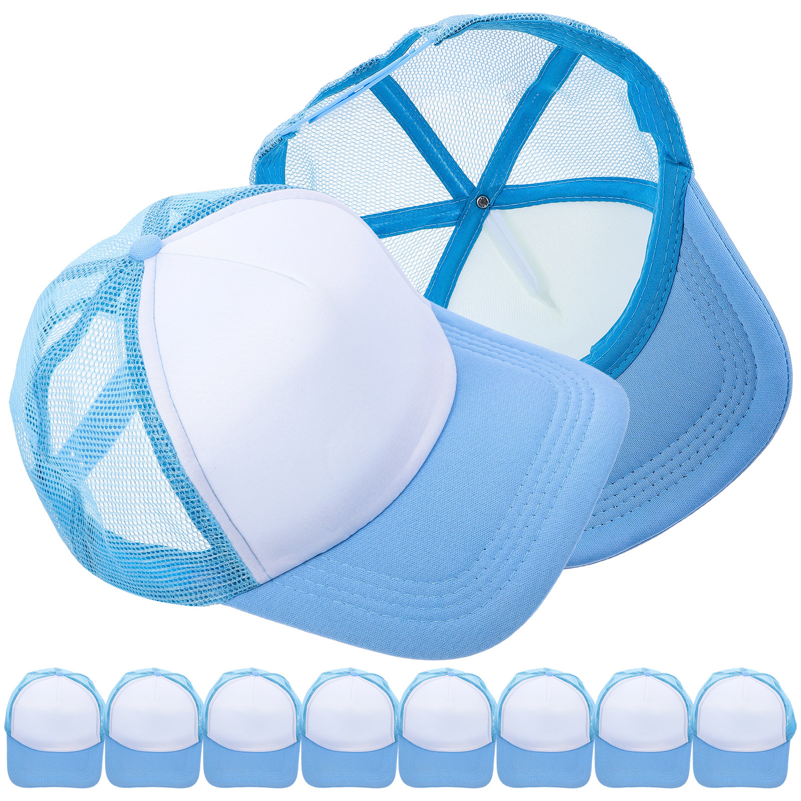 10Pcs Sublimation Blank Baseba - Hat Sublimation Blank 评论和价格