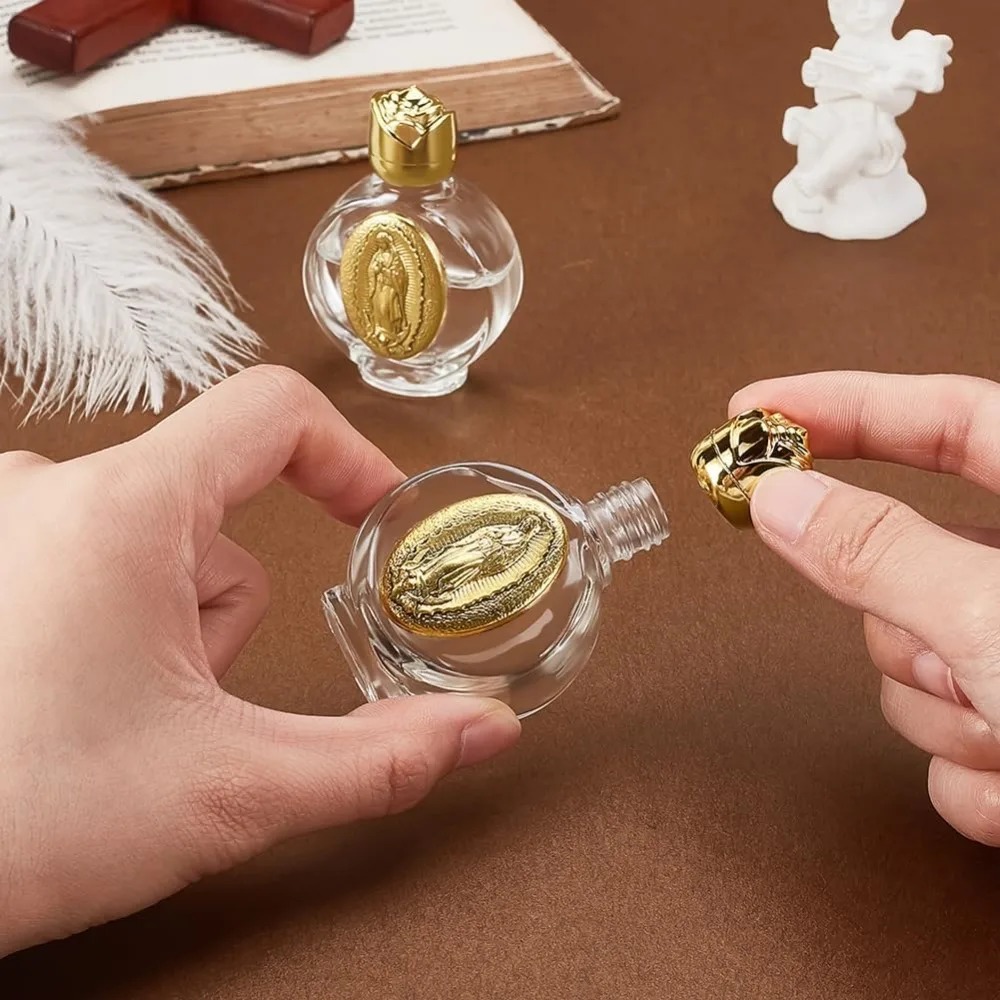 12/2Pcs Holy Water Bottles 0.5 - Water Bottle Blank 评论和价格
