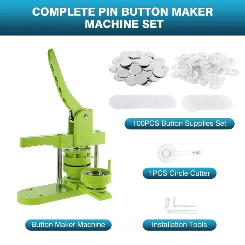 Badge Pin Button Maker Machine - Button Badge Blank 评论和价格