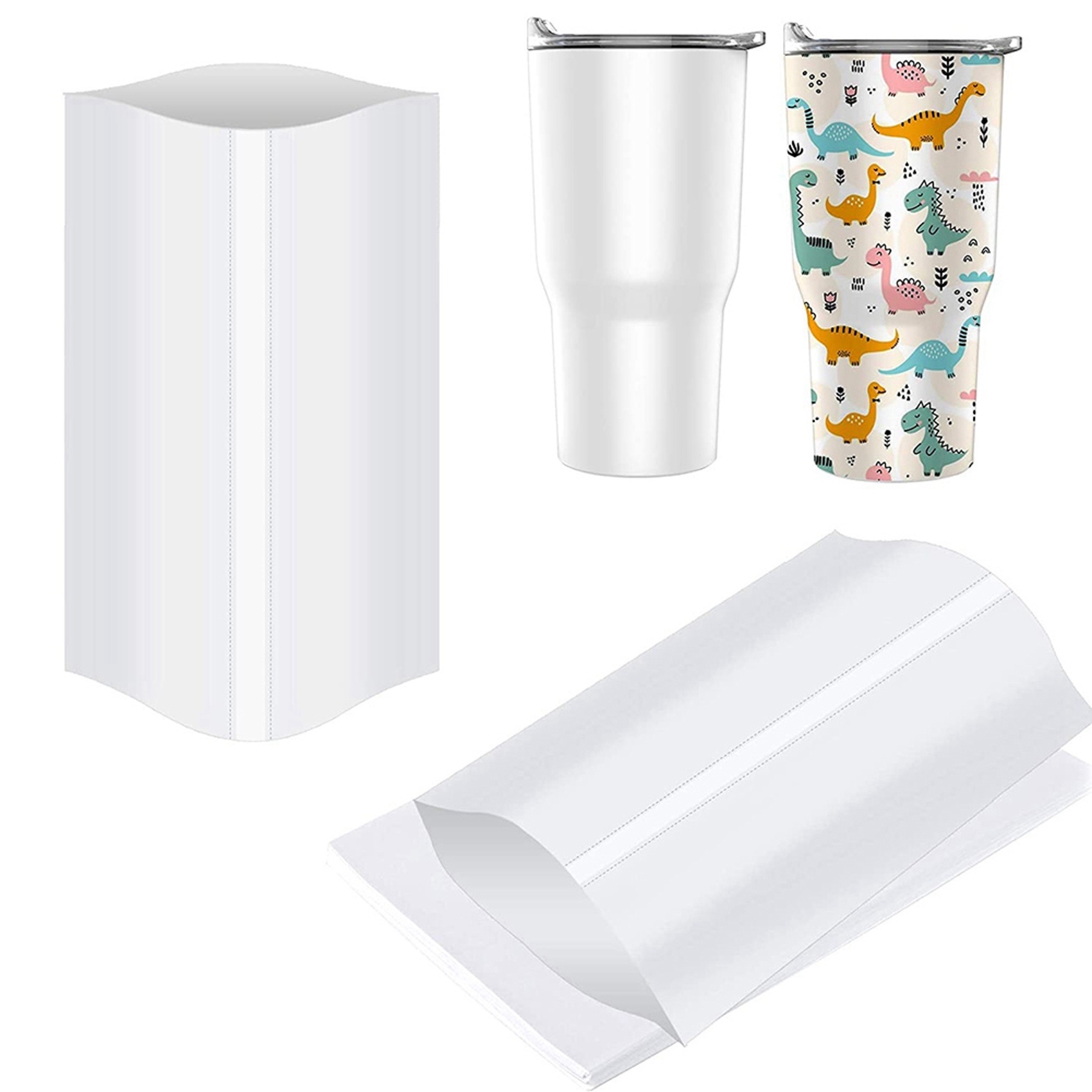 AB06 8X12 Inch Sublimation Shr - Sublimation Mug White 评论和价格