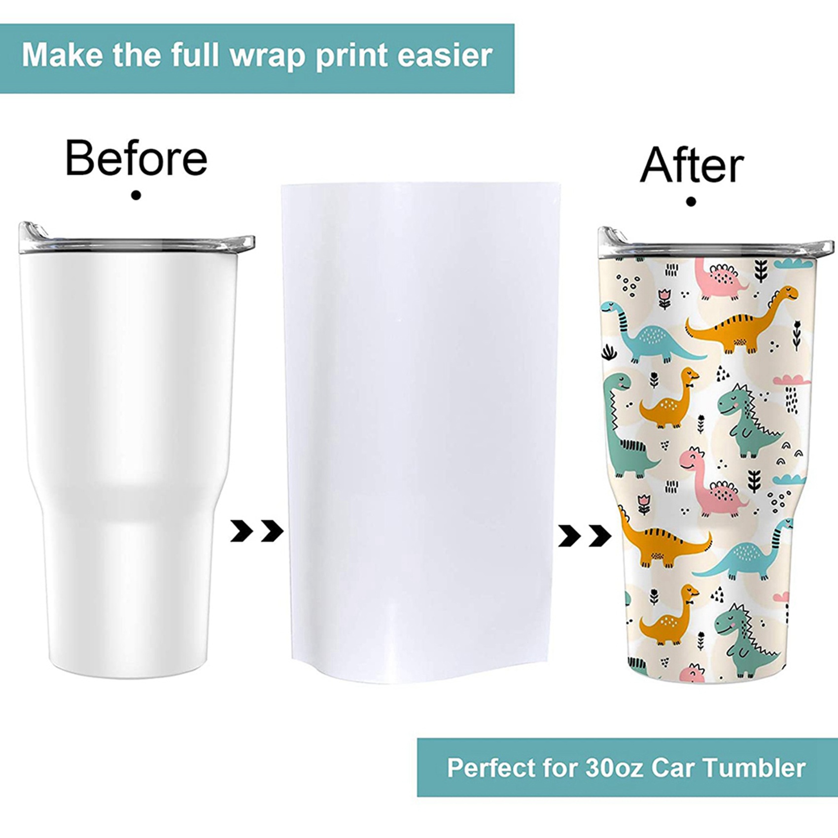 AB06 8X12 Inch Sublimation Shr - Sublimation Mug White 评论和价格