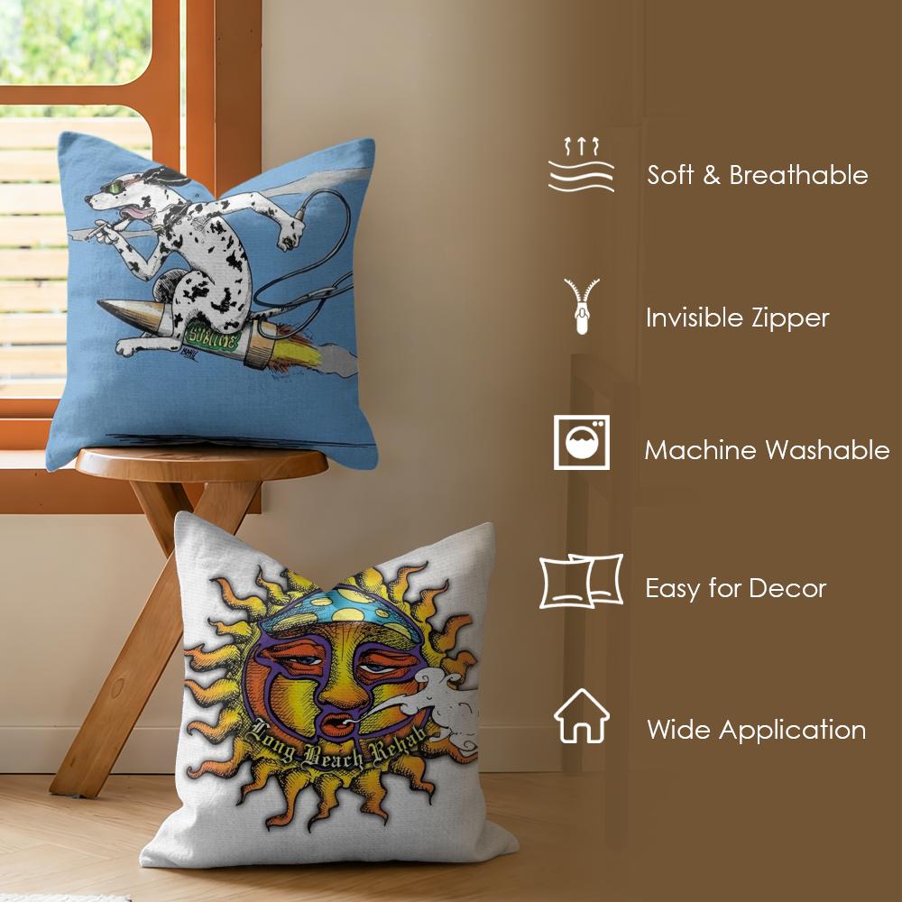 S-Sublime Band Reggae Cushion  - Pillow Cover Sublimation 评论和价格