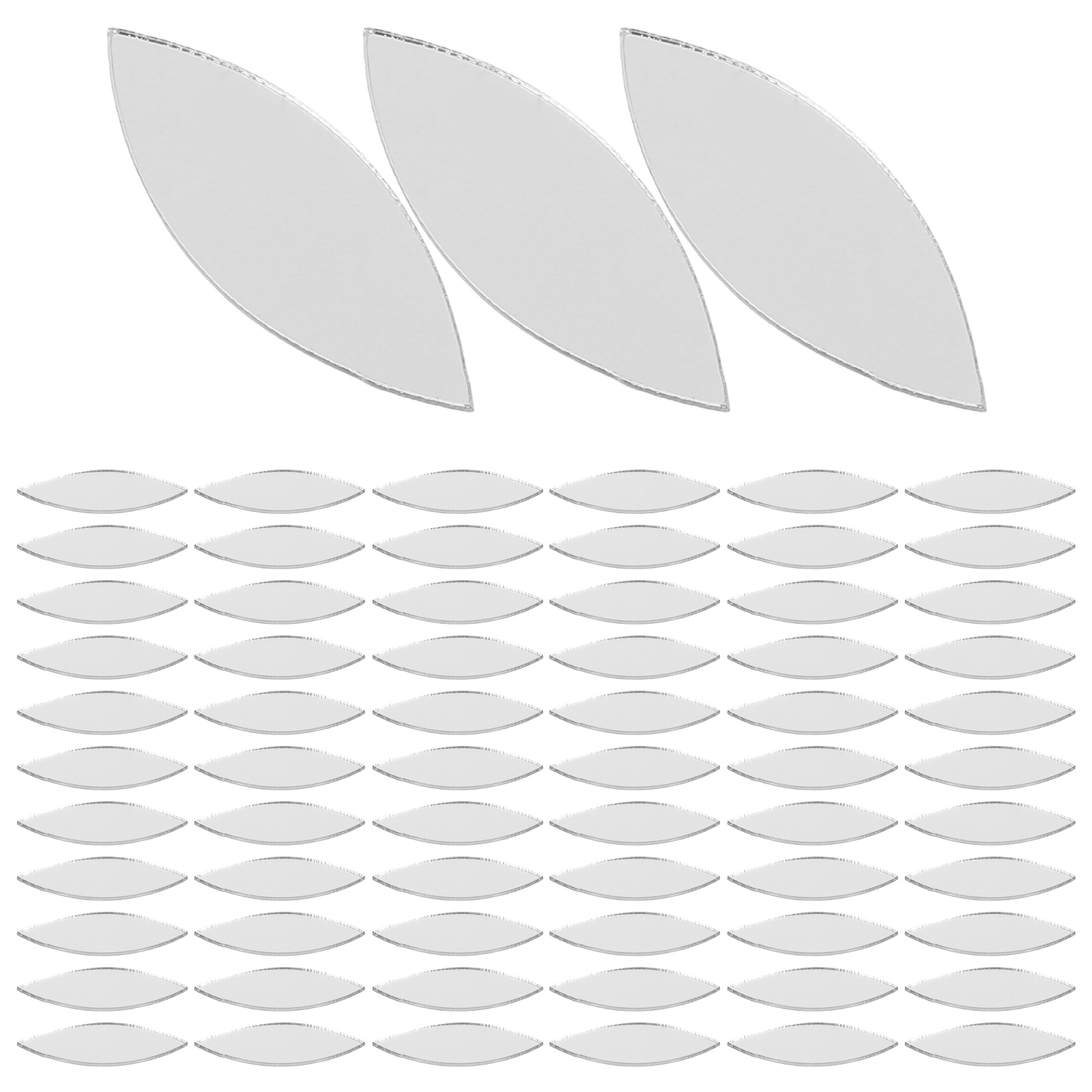150 PCS Mirror Sticker Small f - Ceramic Tile Blank 评论和价格