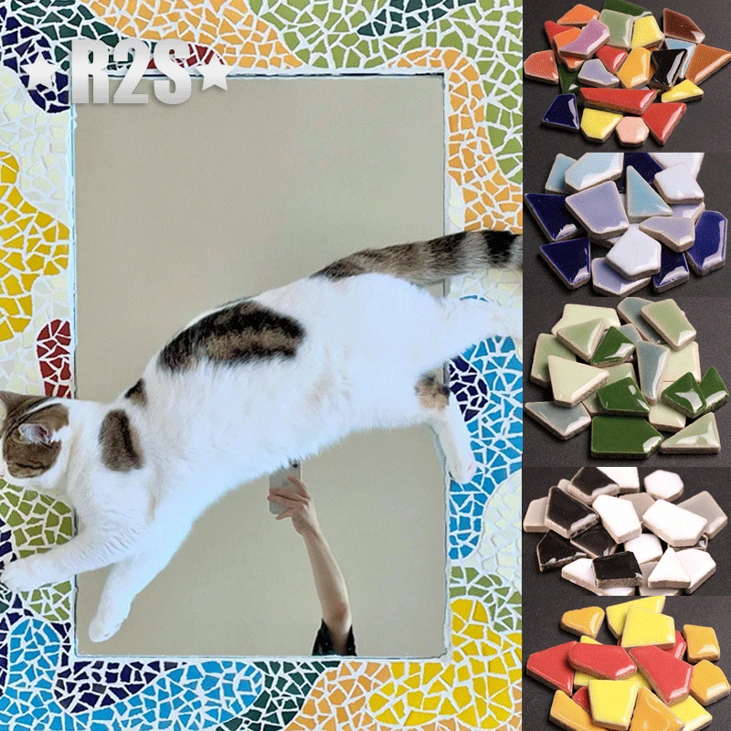 100g Porcelain Mosaic Tiles DI - Ceramic Tile Blank 评论和价格