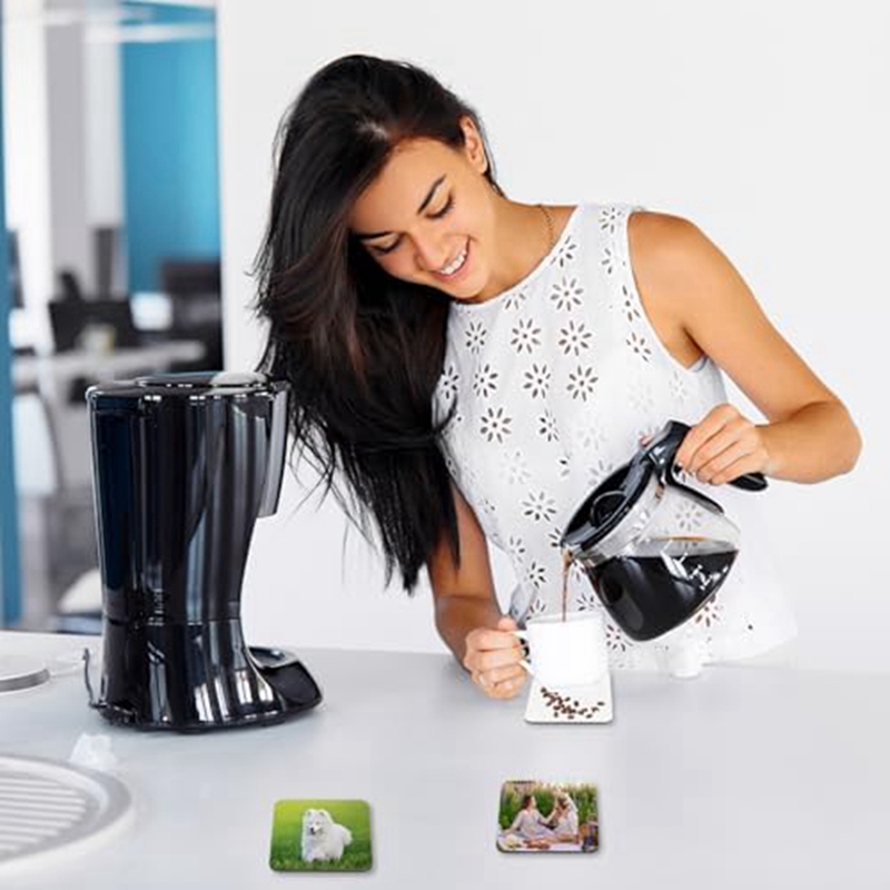 24 PCS Sublimation Coasters Bl - Coaster Sublimation Blank 评论和价格