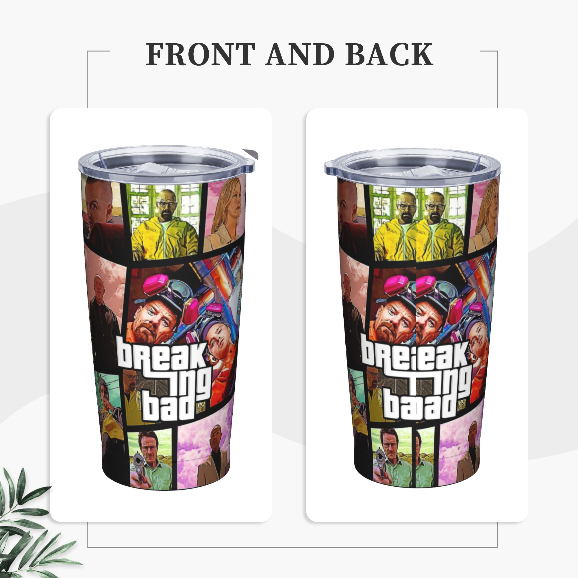 Breaking Bad Walter White Post - Tumbler 20Oz White 评论和价格