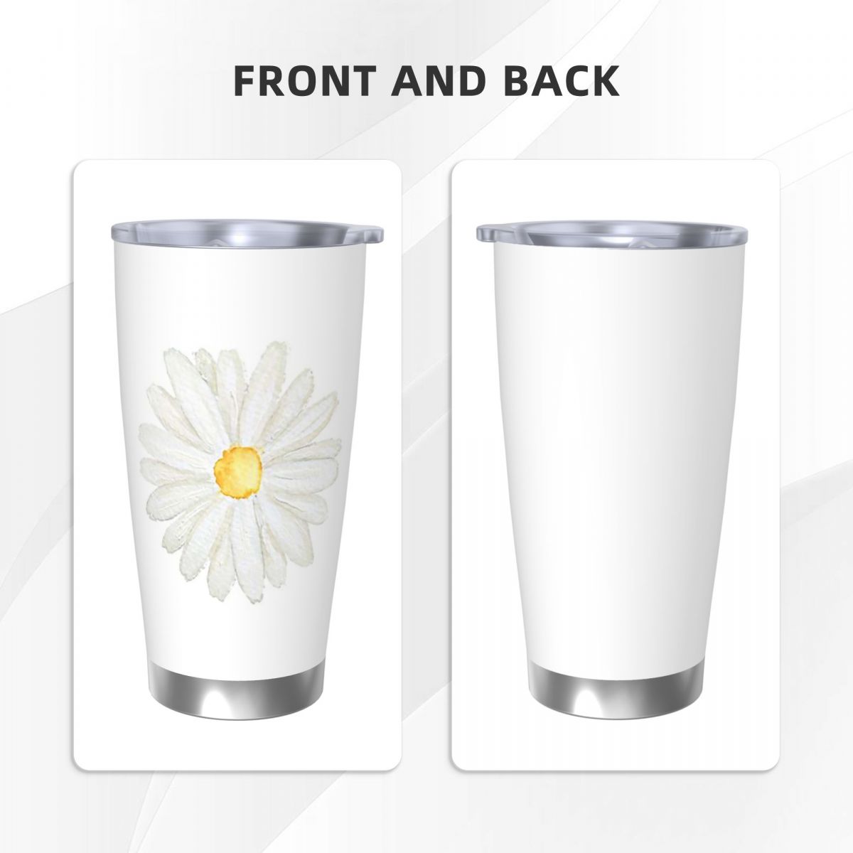 Hand Painted One Little White  - Tumbler 20Oz White 评论和价格