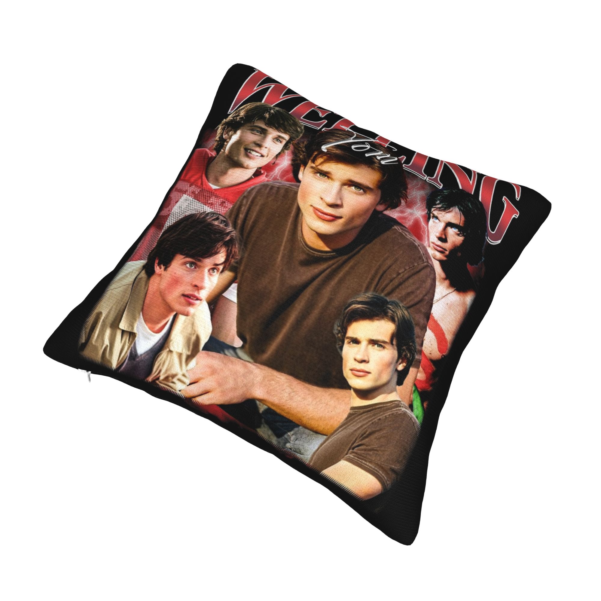 Vintage Welling Tom heated riv - Pillow Cover Sublimation 评论和价格