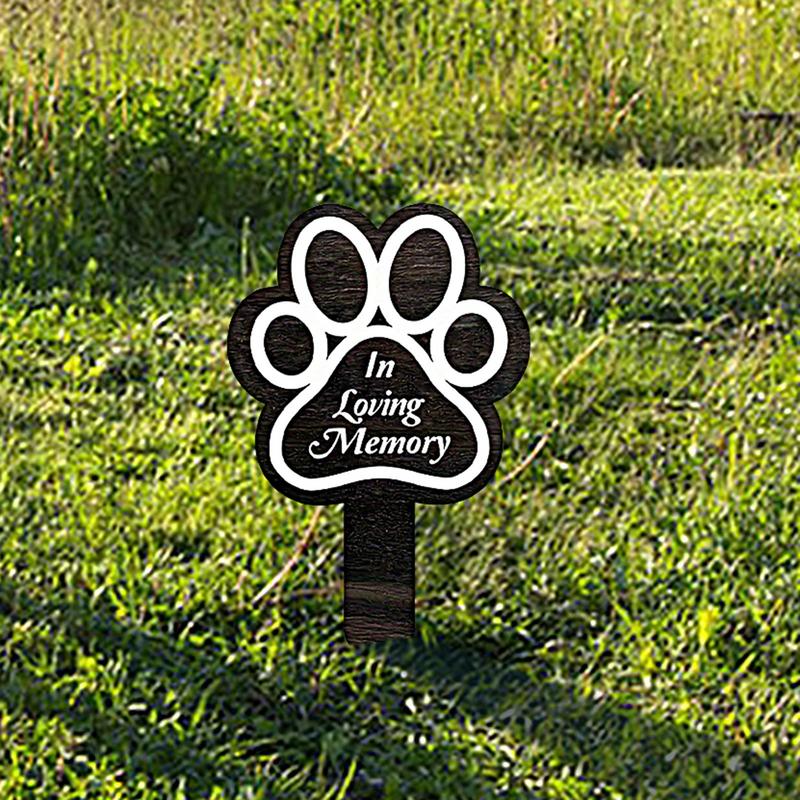 Dog Grave Marker Dog Cemetery  - Yard Sign Blank 评论和价格