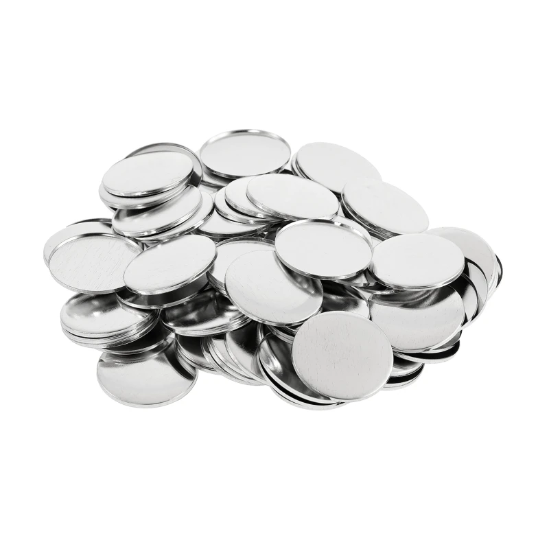 100PCS Blank Plastic/Metal But - Button Badge Blank 评论和价格