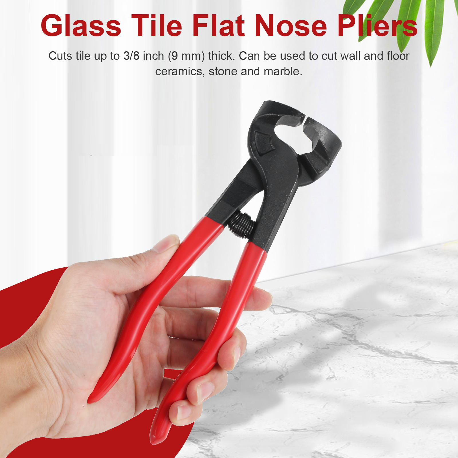 1/2Pcs Tile Nippers Mosaic Cut - Ceramic Tile Blank 评论和价格