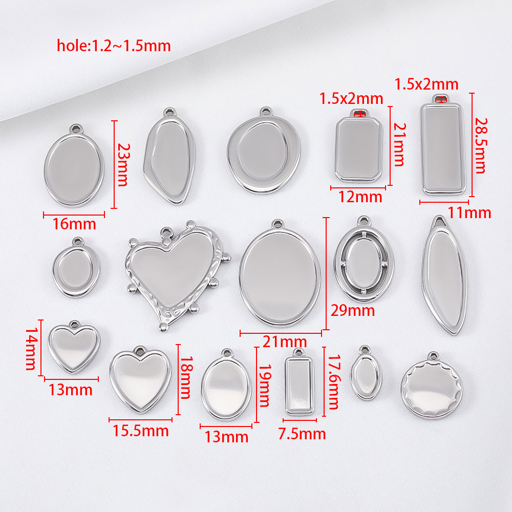 5pcs Stainless Steel Geometry  - Metal Photo Panel 评论和价格