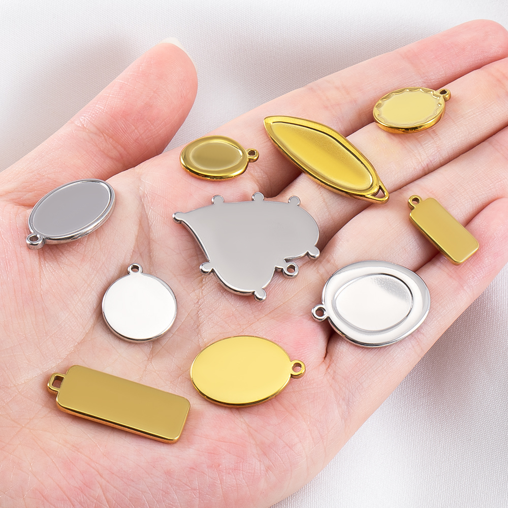 5pcs Stainless Steel Geometry  - Metal Photo Panel 评论和价格