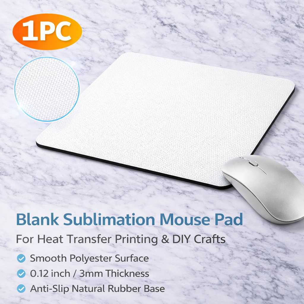 1 Pc Sublimation Mouse Pad Bla - Mouse Pad Blank Sublimation 评论和价格