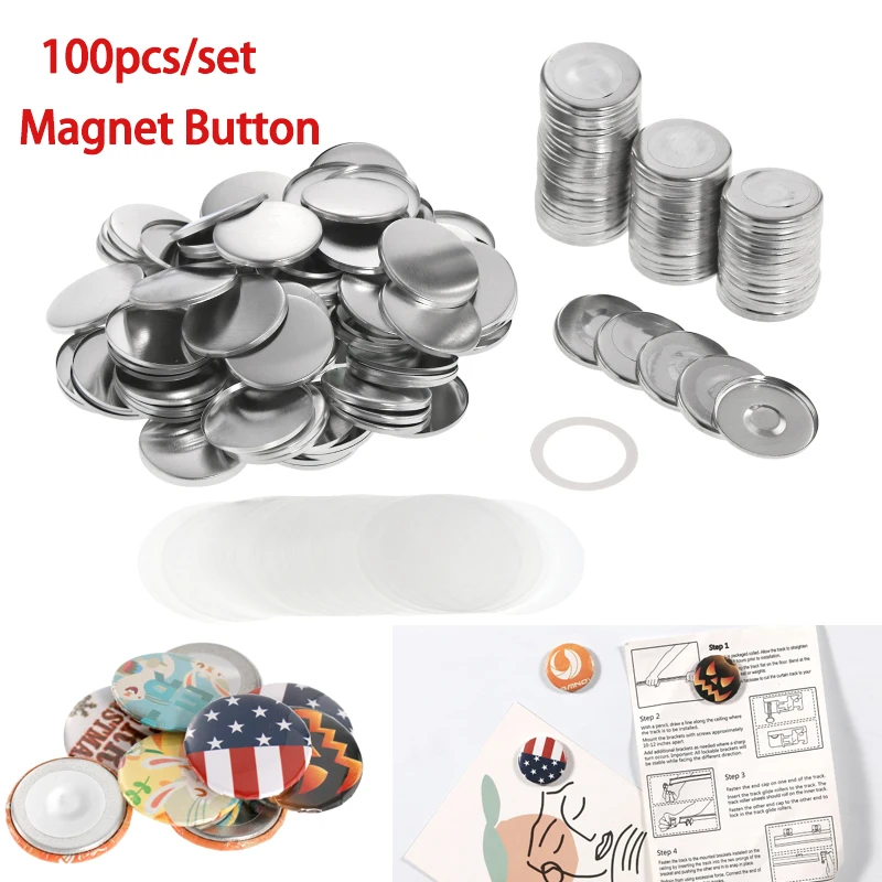 25mm 32mm 58mm DIY Strong Magn - Button Badge Blank 评论和价格