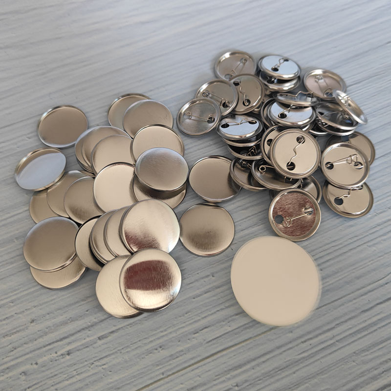 100 SET Blank Badge Pin Button - Button Badge Blank 评论和价格