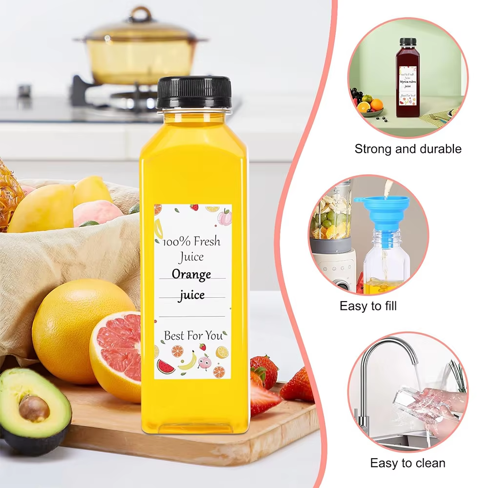 500ML Juice Bottles with Caps  - Water Bottle Blank 评论和价格