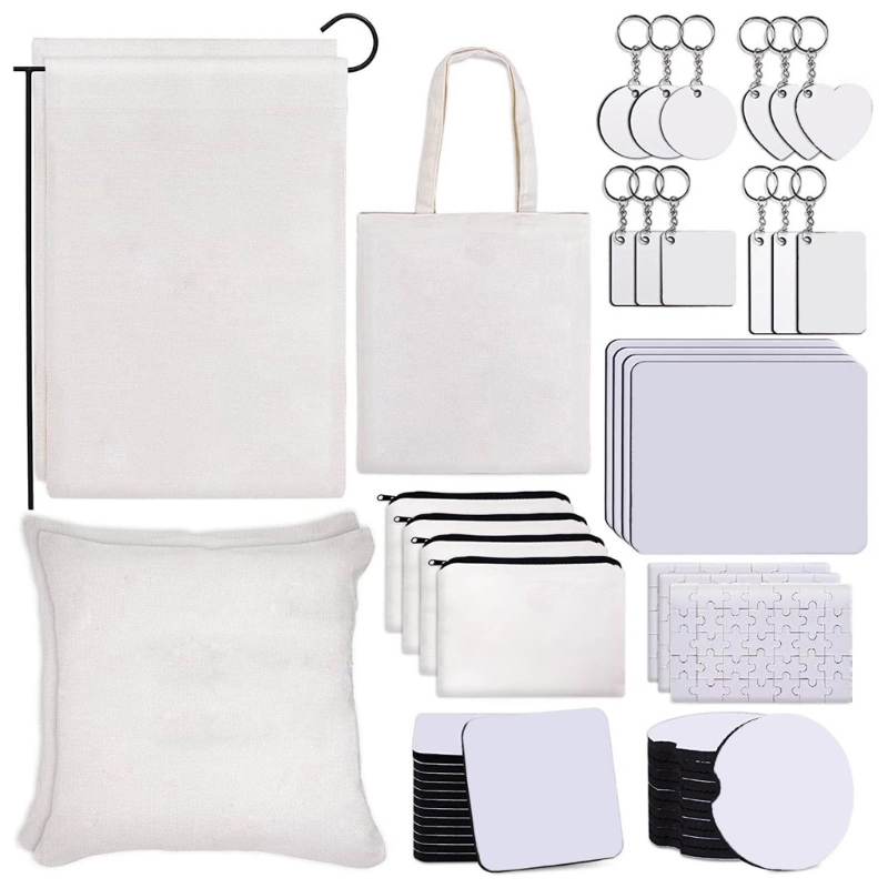 Heart Keychain Set Blank MDF S - Mouse Pad Blank Sublimation 评论和价格