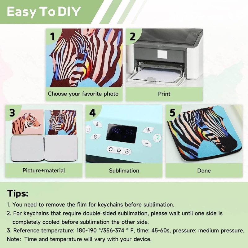 Heart Keychain Set Blank MDF S - Mouse Pad Blank Sublimation 评论和价格
