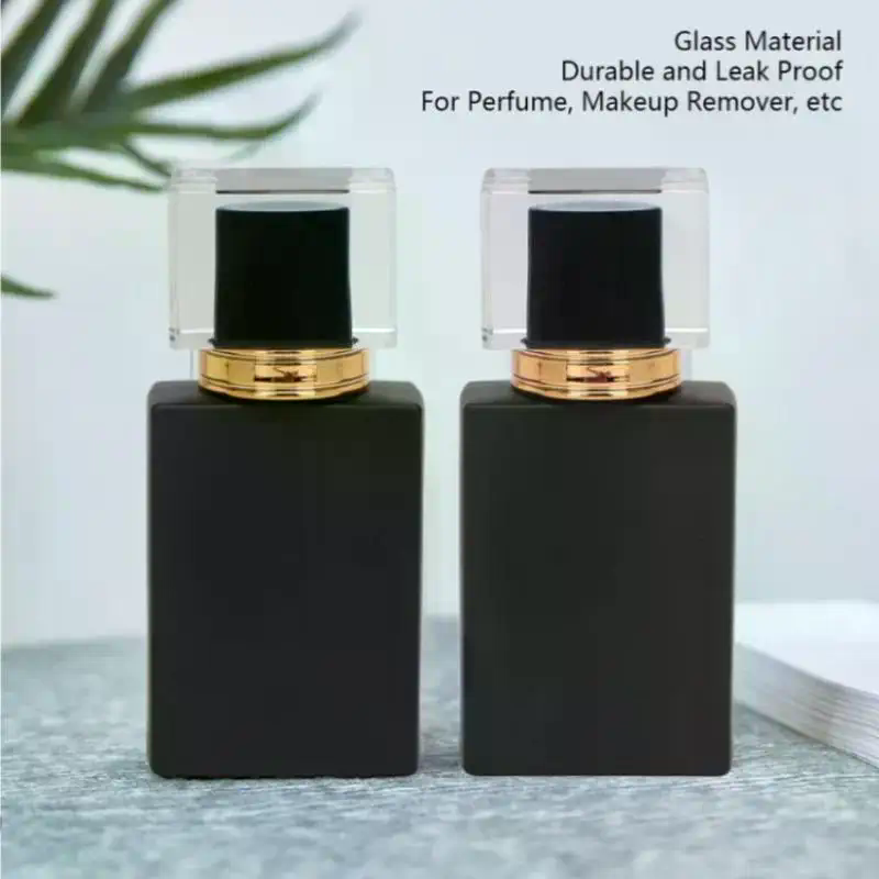 30/50ml Bright Black Perfume B - Water Bottle Blank 评论和价格