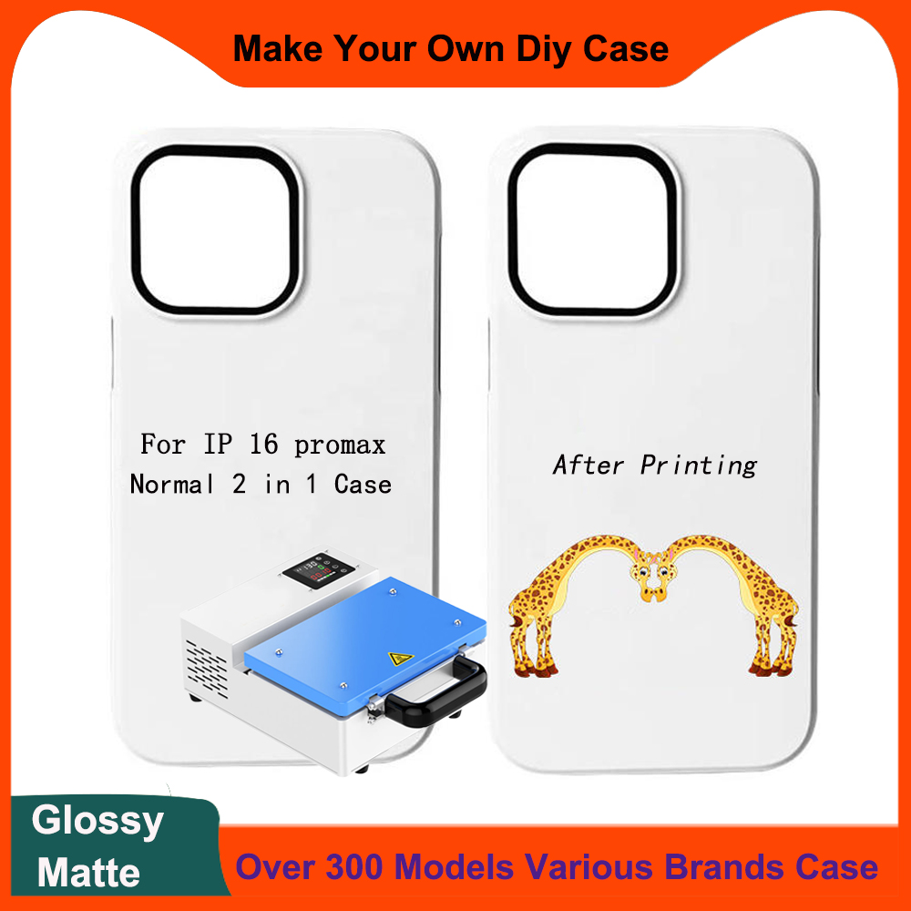 5 pcs 2 in 1 3D Sublimation Fi - Phone Case Blank Print 评论和价格
