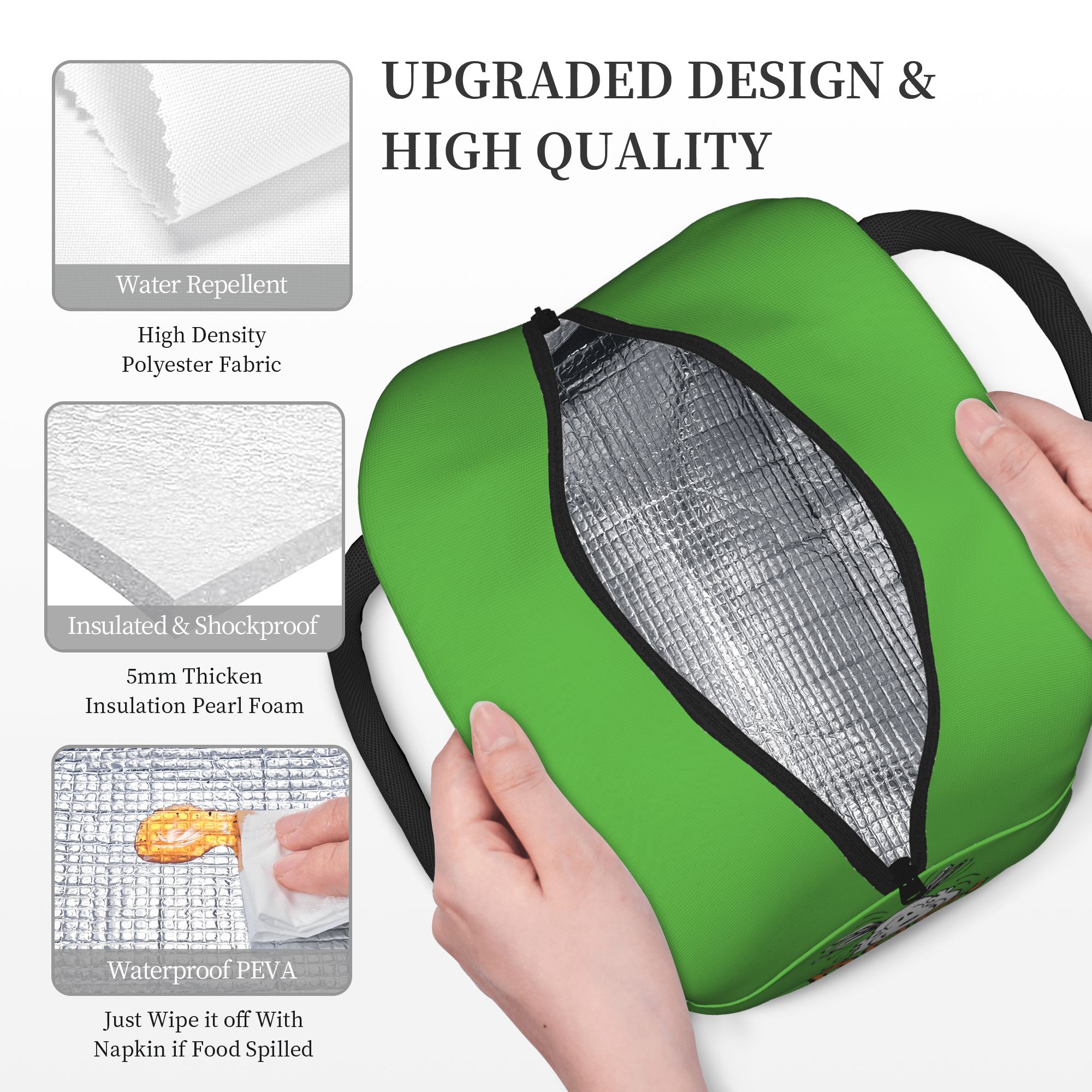 Snoopy Boo Insulated Lunch Bag - Tote Bag Sublimation 评论和价格