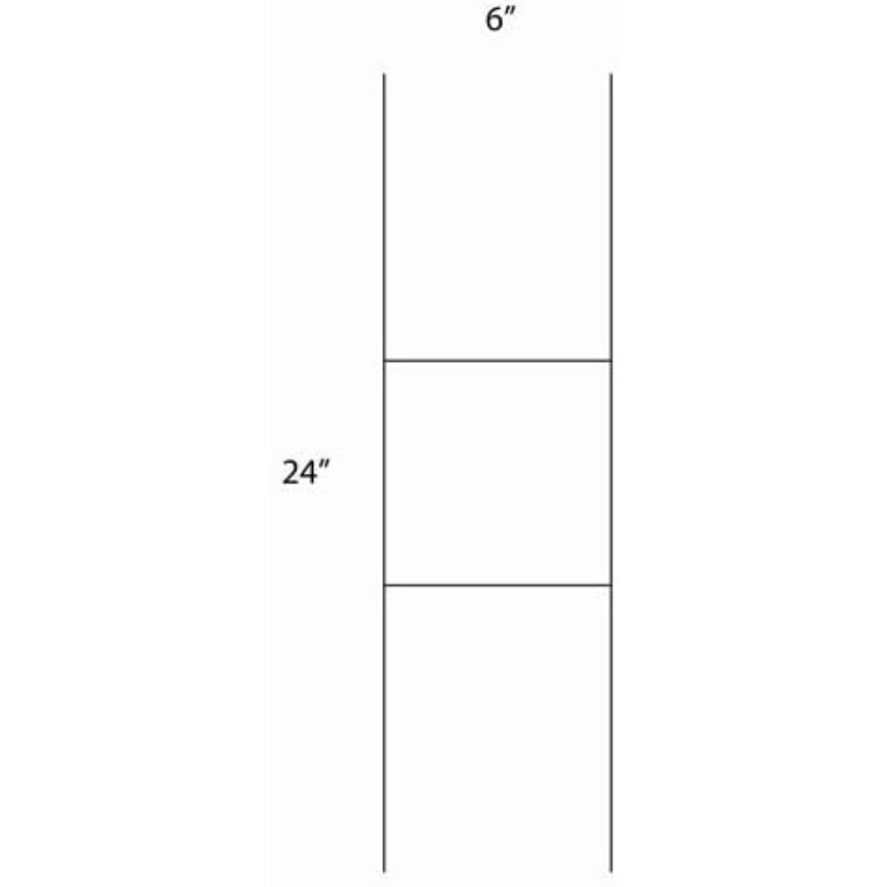 US Shipped  50 Pack 18x24 Blan - Yard Sign Blank 评论和价格