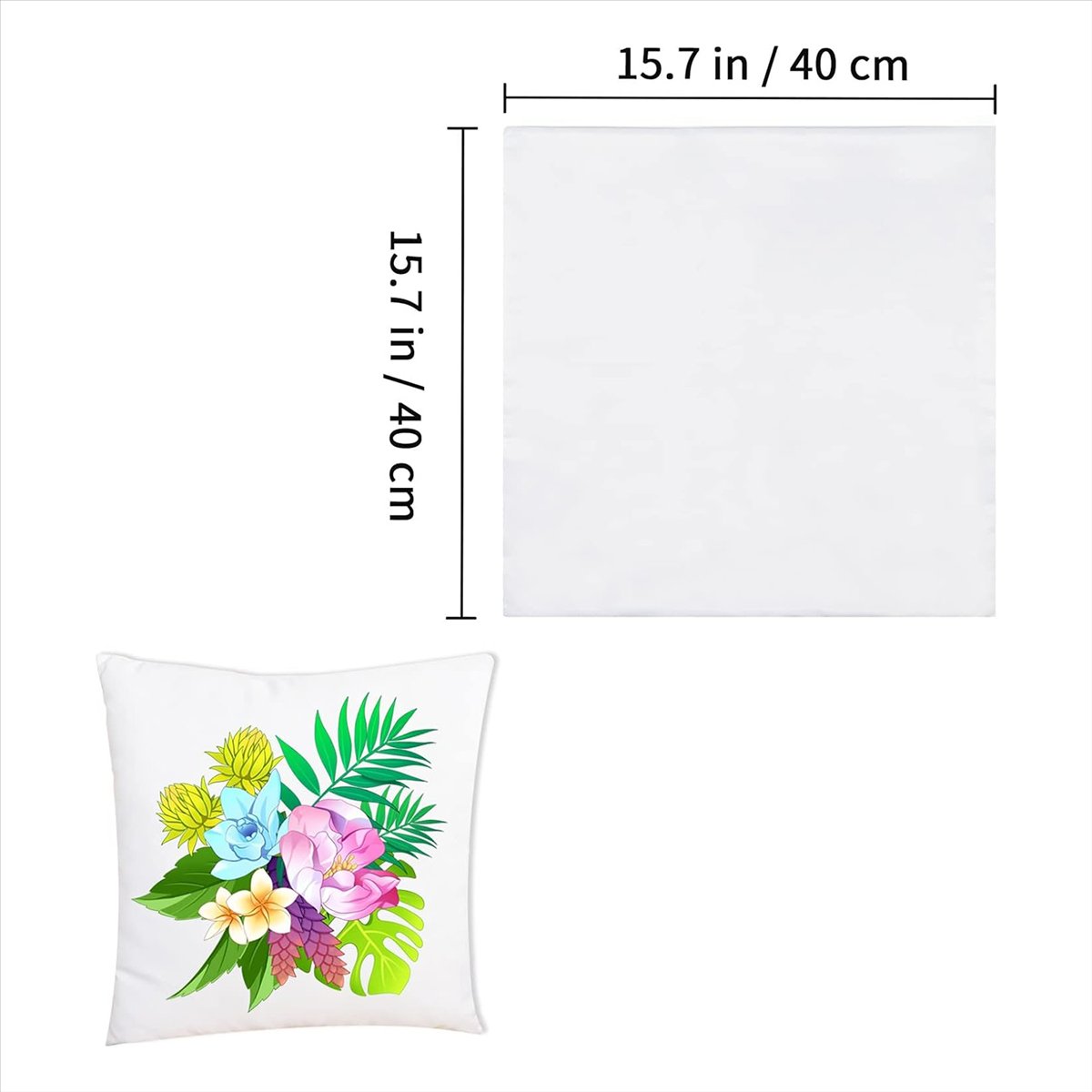 15 Pcs Sublimation Blanks Pill - Pillow Cover Sublimation 评论和价格