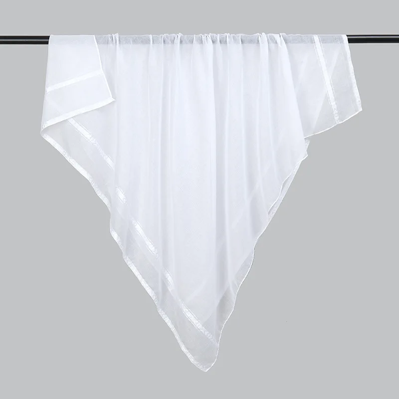 Islam White Square Scarf Men S - Bandana Blank White 评论和价格