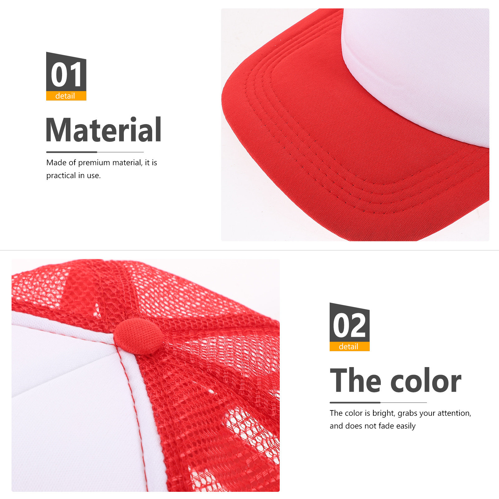 10pcs Blank Mesh Baseball Caps - Hat Sublimation Blank 评论和价格