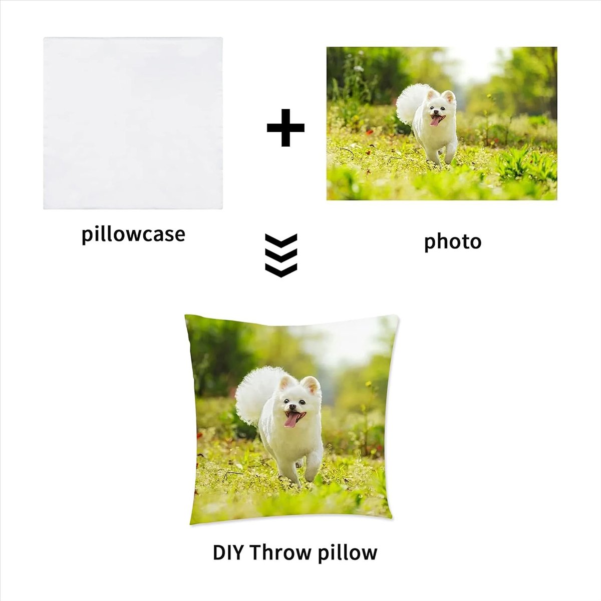 ABZT 15 Pcs Sublimation Blanks - Pillow Cover Sublimation 评论和价格