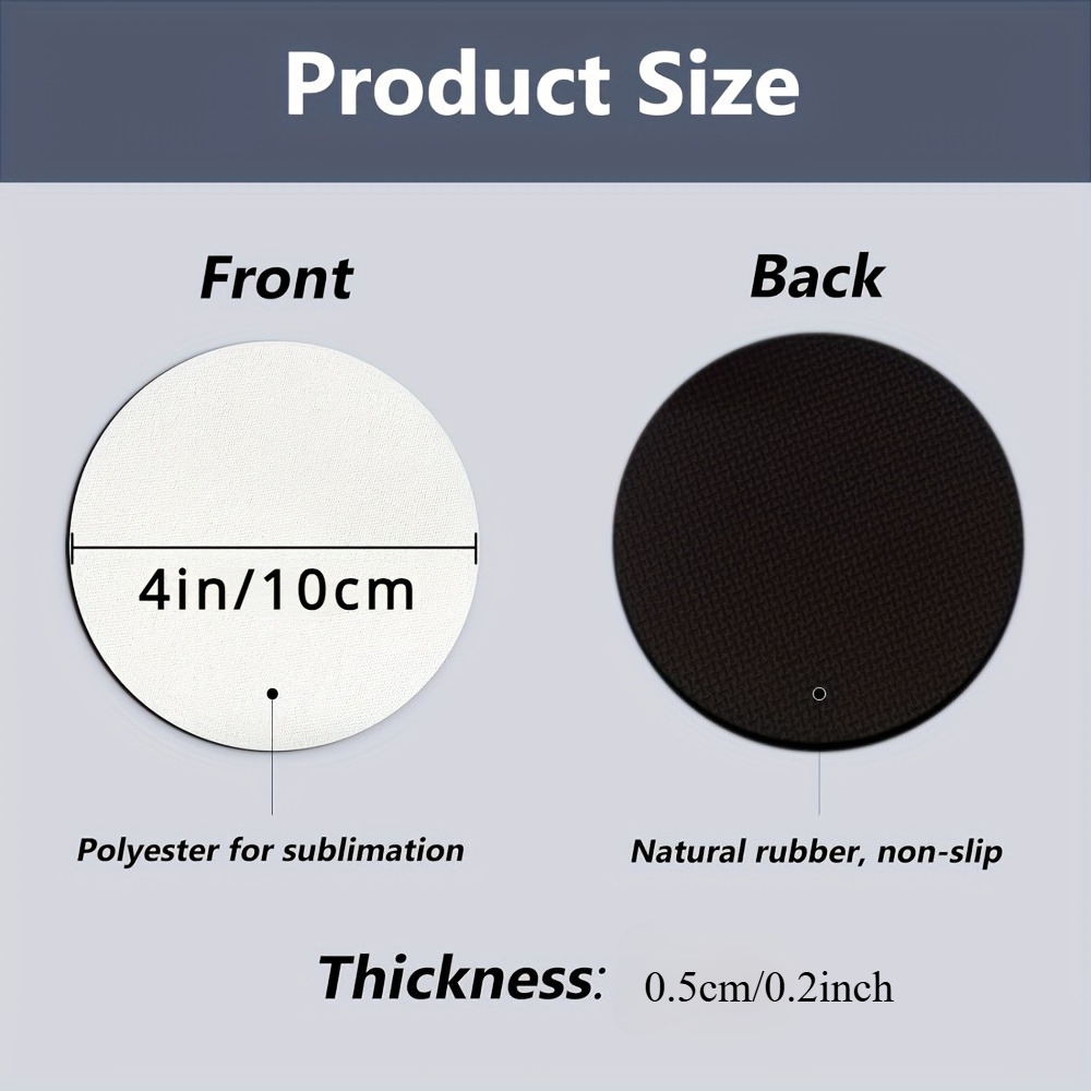 20/60pcs Coasters, Blank Heat- - Coaster Sublimation Blank 评论和价格