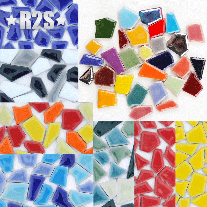 100g Porcelain Mosaic Tiles DI - Ceramic Tile Blank 评论和价格