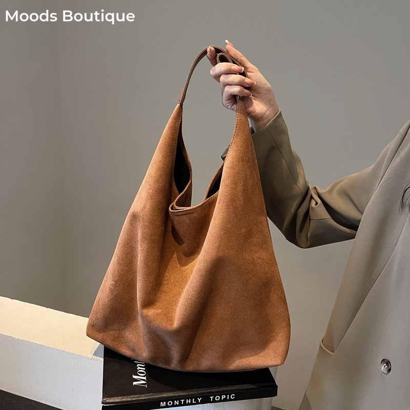 MOODS Casual Shoulder Tote Bag - Tote Bag Sublimation 评论和价格