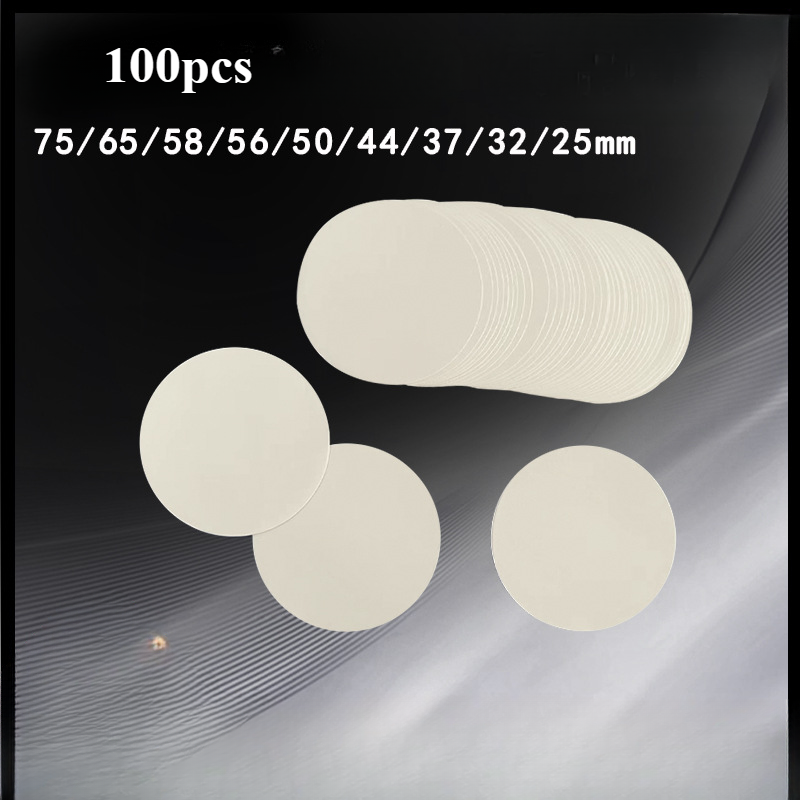 100pcs Round Paper for Button  - Button Badge Blank 评论和价格