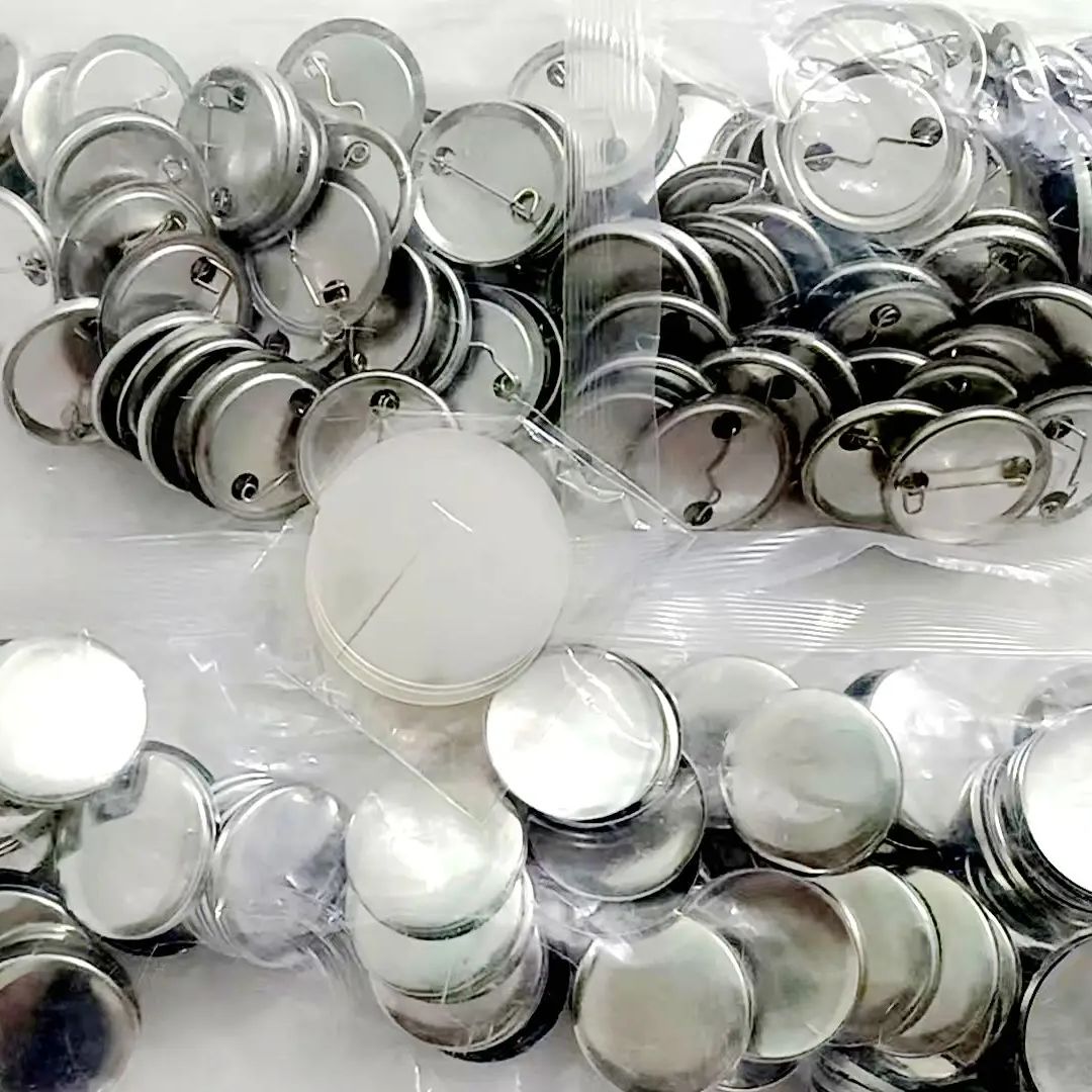500pcs 25mm/32mm/37mm/44mm/58m - Button Badge Blank 评论和价格