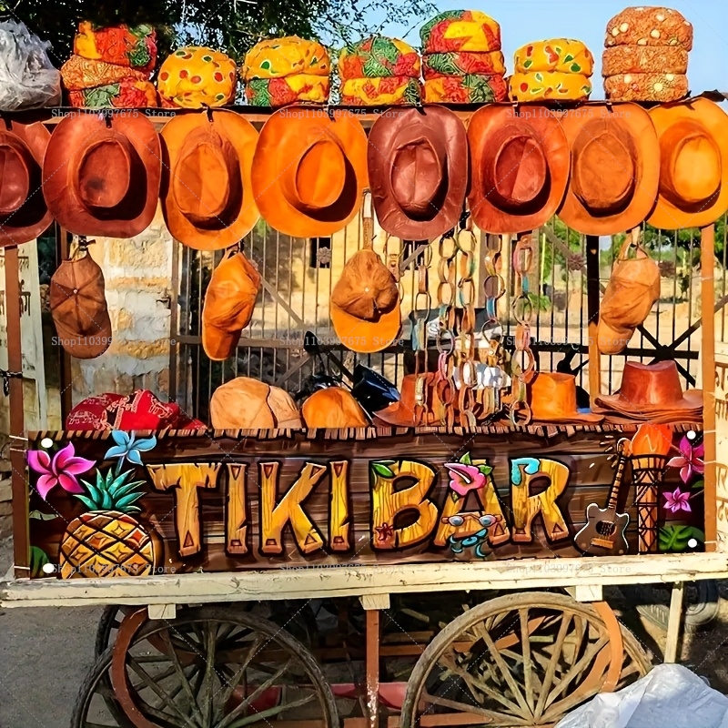 Tiki Bar Banner Tropical Hawai - Yard Sign Blank 评论和价格