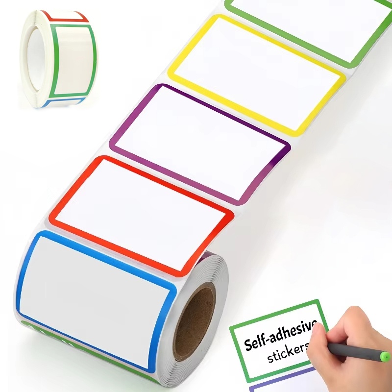 1 Roll Colorful Blank Handwrit - Water Bottle Blank 评论和价格