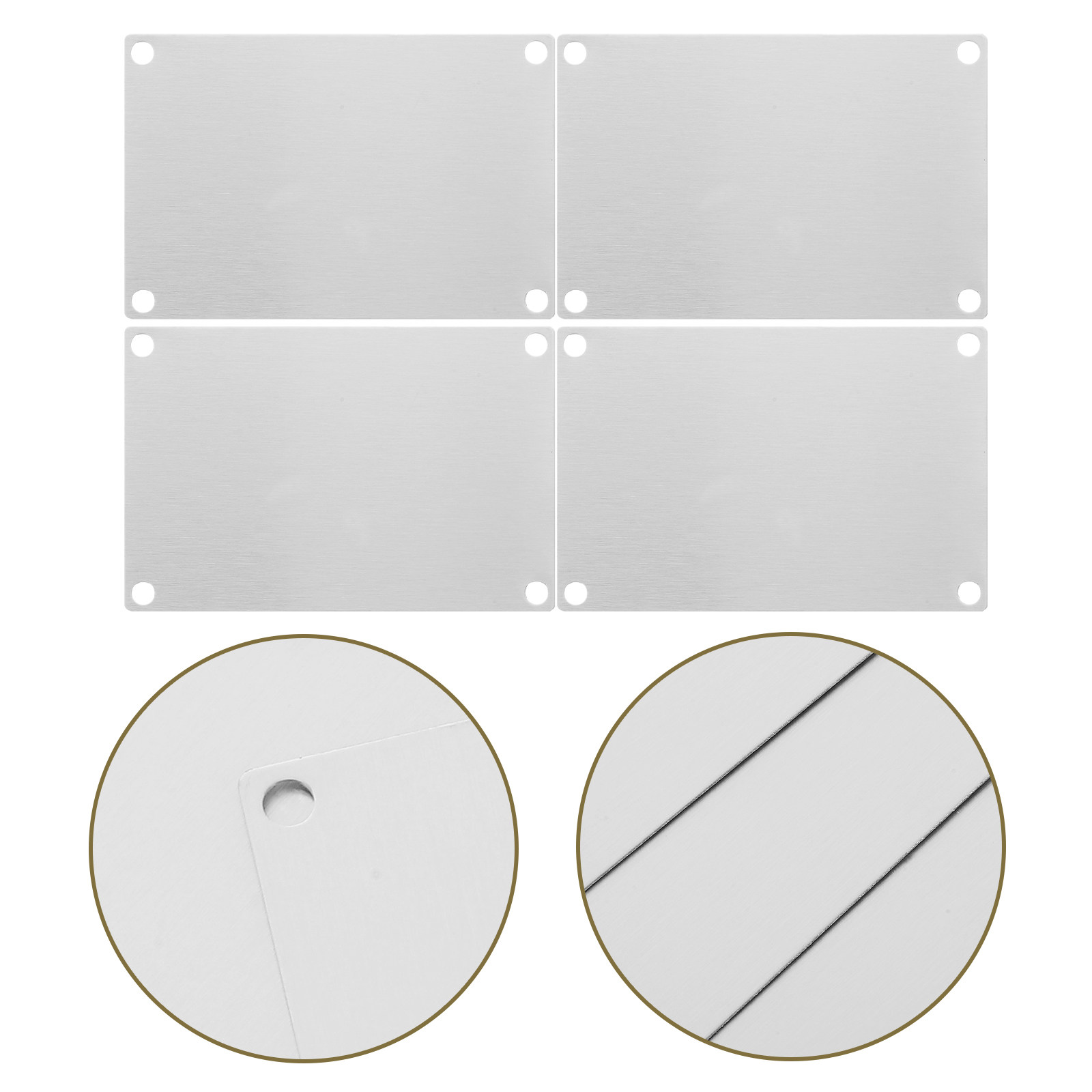 5Pcs Blank Stainless Steel Out - Yard Sign Blank 评论和价格
