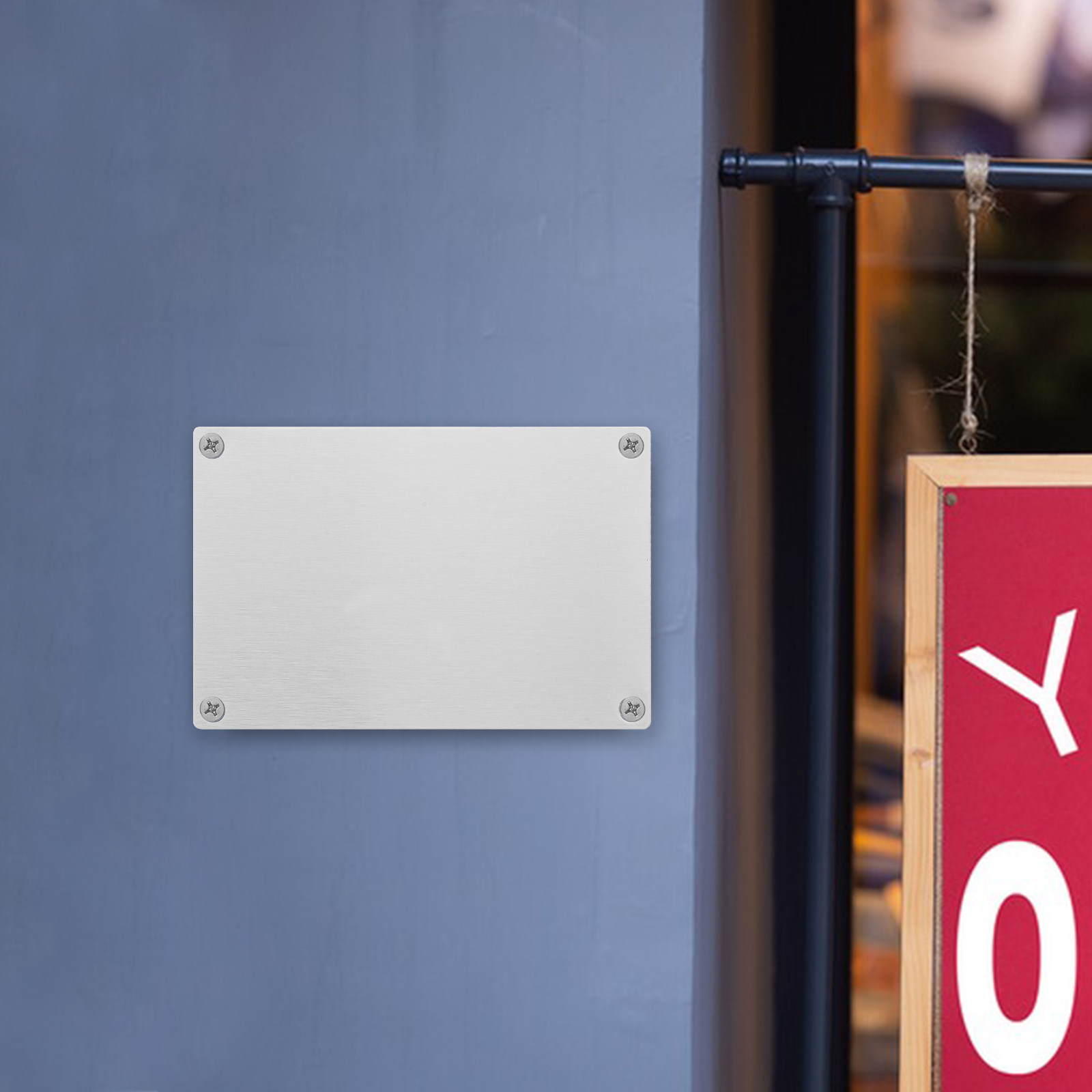5Pcs Blank Stainless Steel Out - Yard Sign Blank 评论和价格