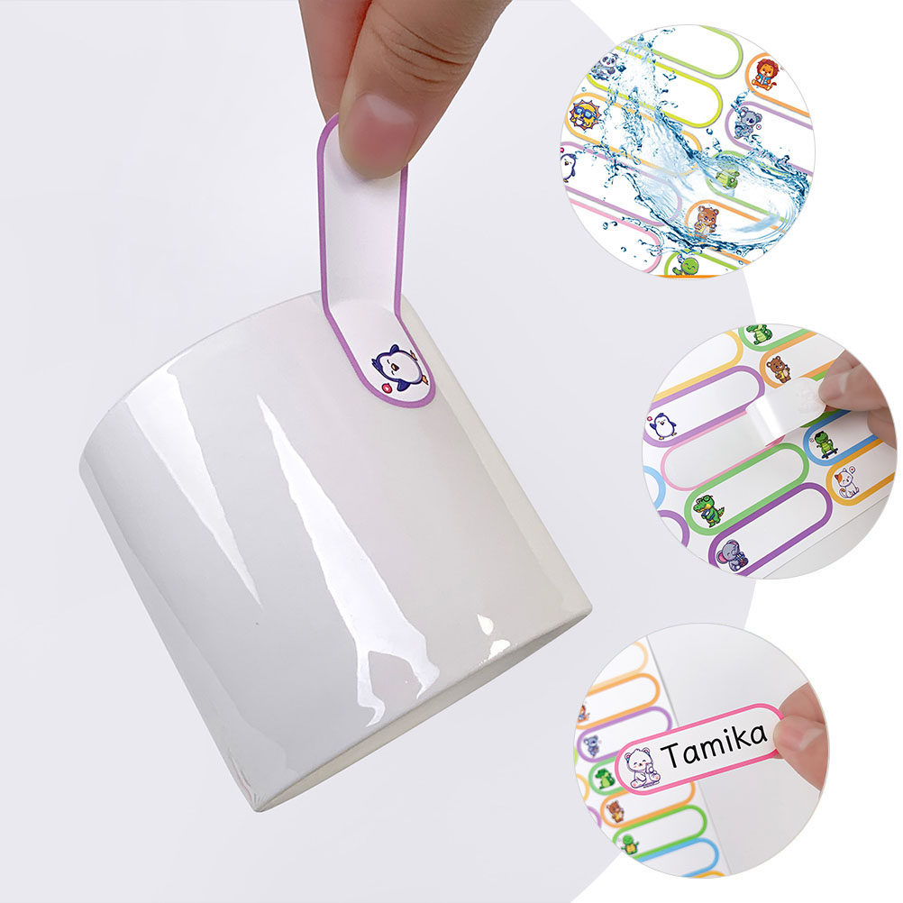 10 Sheets Writable Name Tag St - Water Bottle Blank 评论和价格
