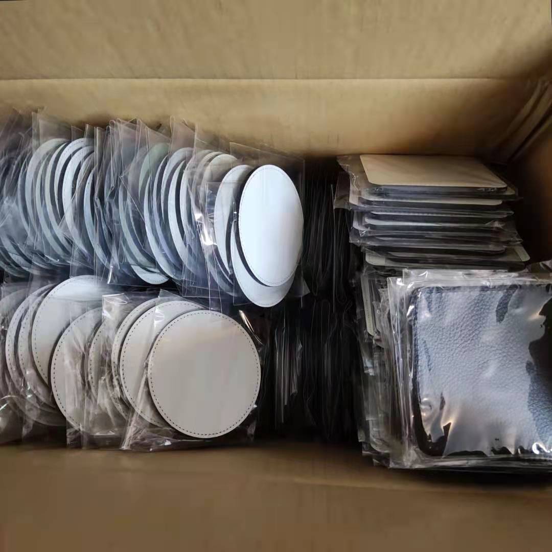 50pcs/lot 10*10cm New Blank Su - Coaster Sublimation Blank 评论和价格