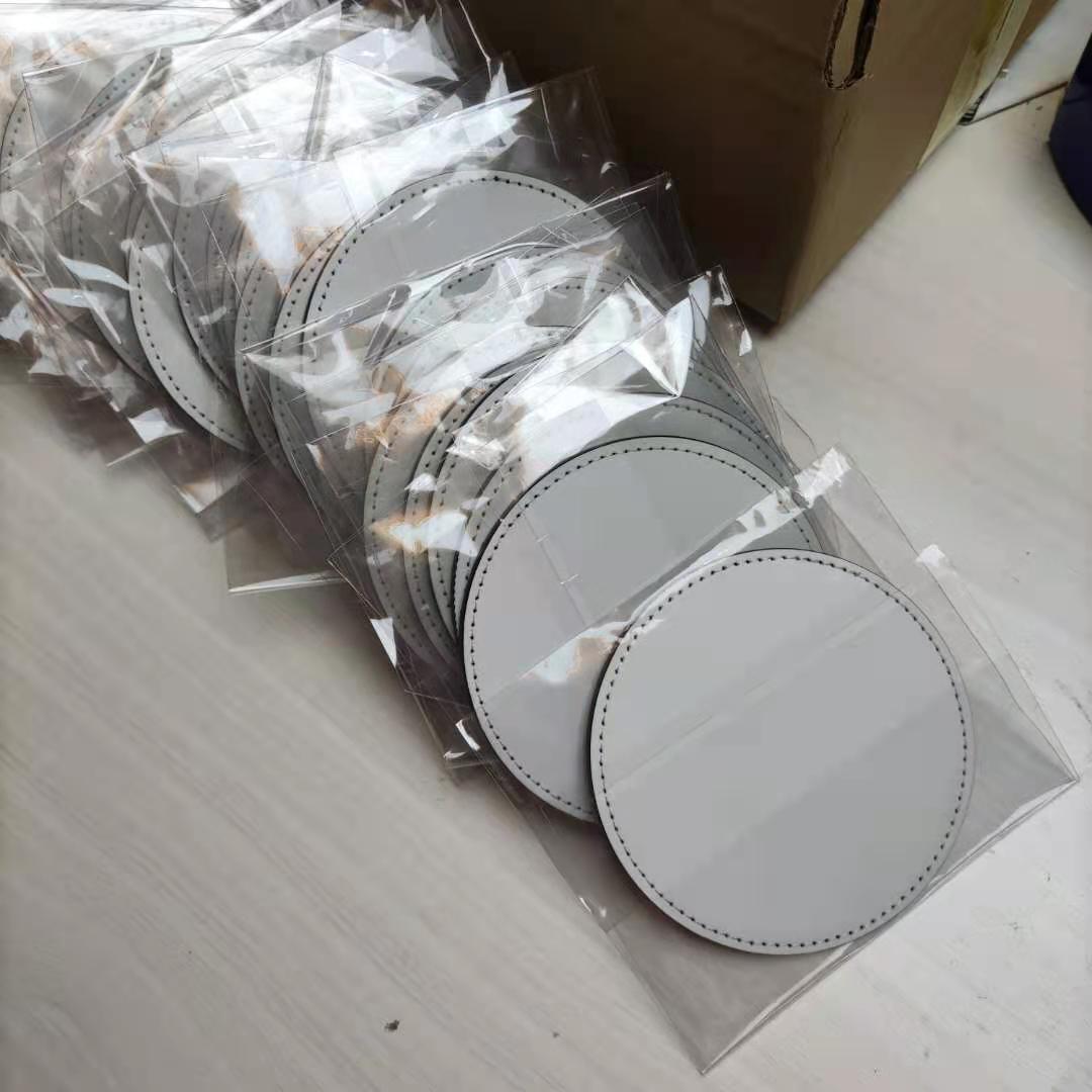 50pcs/lot 10*10cm New Blank Su - Coaster Sublimation Blank 评论和价格