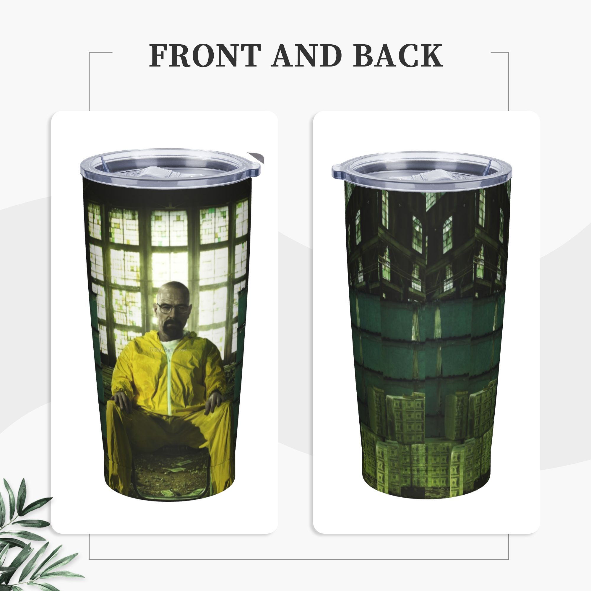 Breaking Bad Walter White Tumb - Tumbler 20Oz White 评论和价格