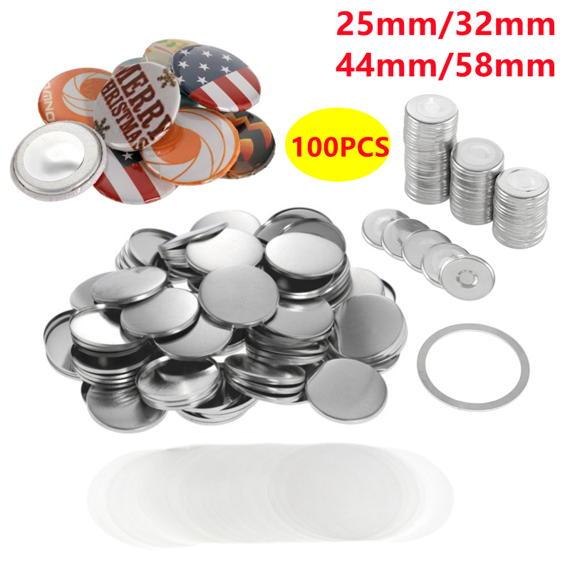 25/32/37/44/58mm Button Making - Button Badge Blank 评论和价格